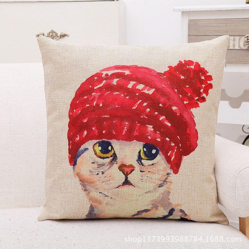 Kitty with Hat Cat Face