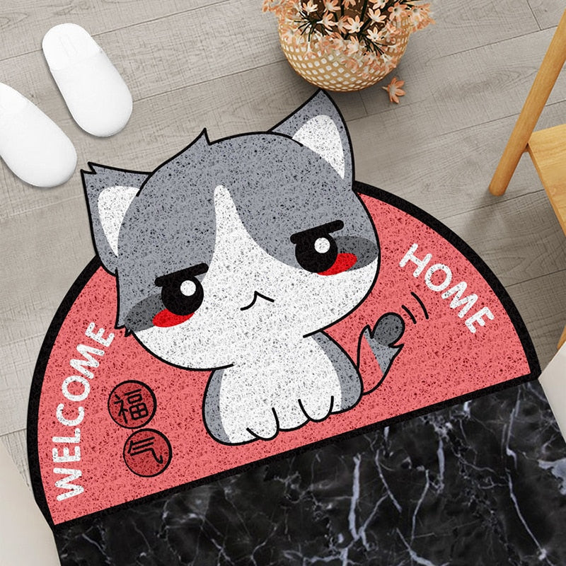 Cute Animal Welcome Home Mat