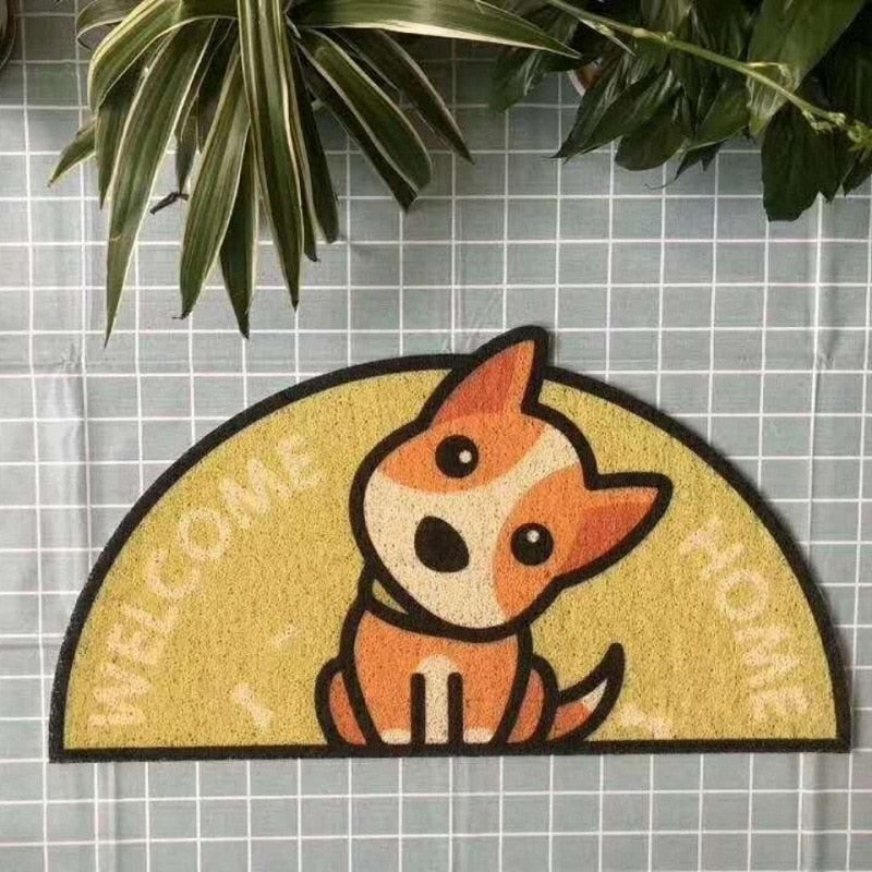 Cute Animal Welcome Home Mat