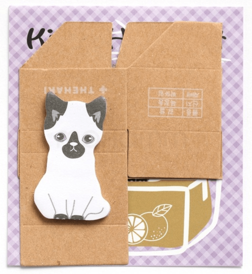 3D Cartoonish Cat Sticky Notes