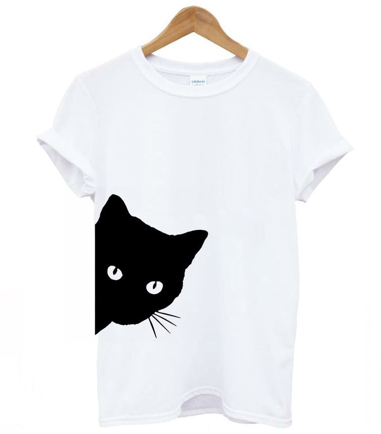 Peeking Cat Shirt