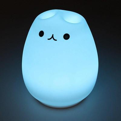 Colorful Cat LED Night Light for Children