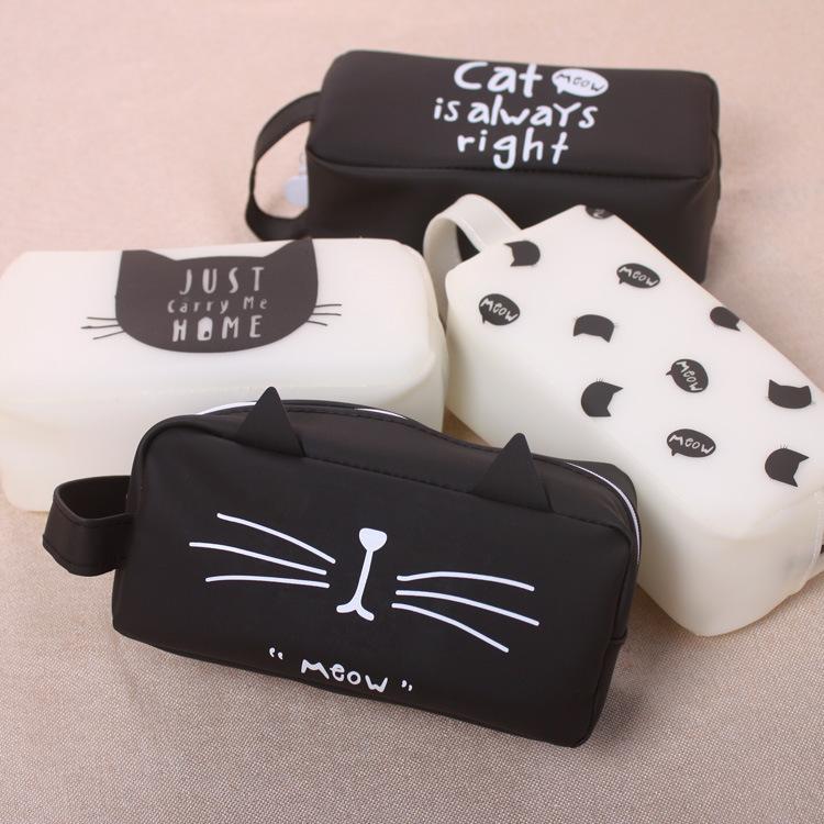 Cute Cat Pencil Case Variations