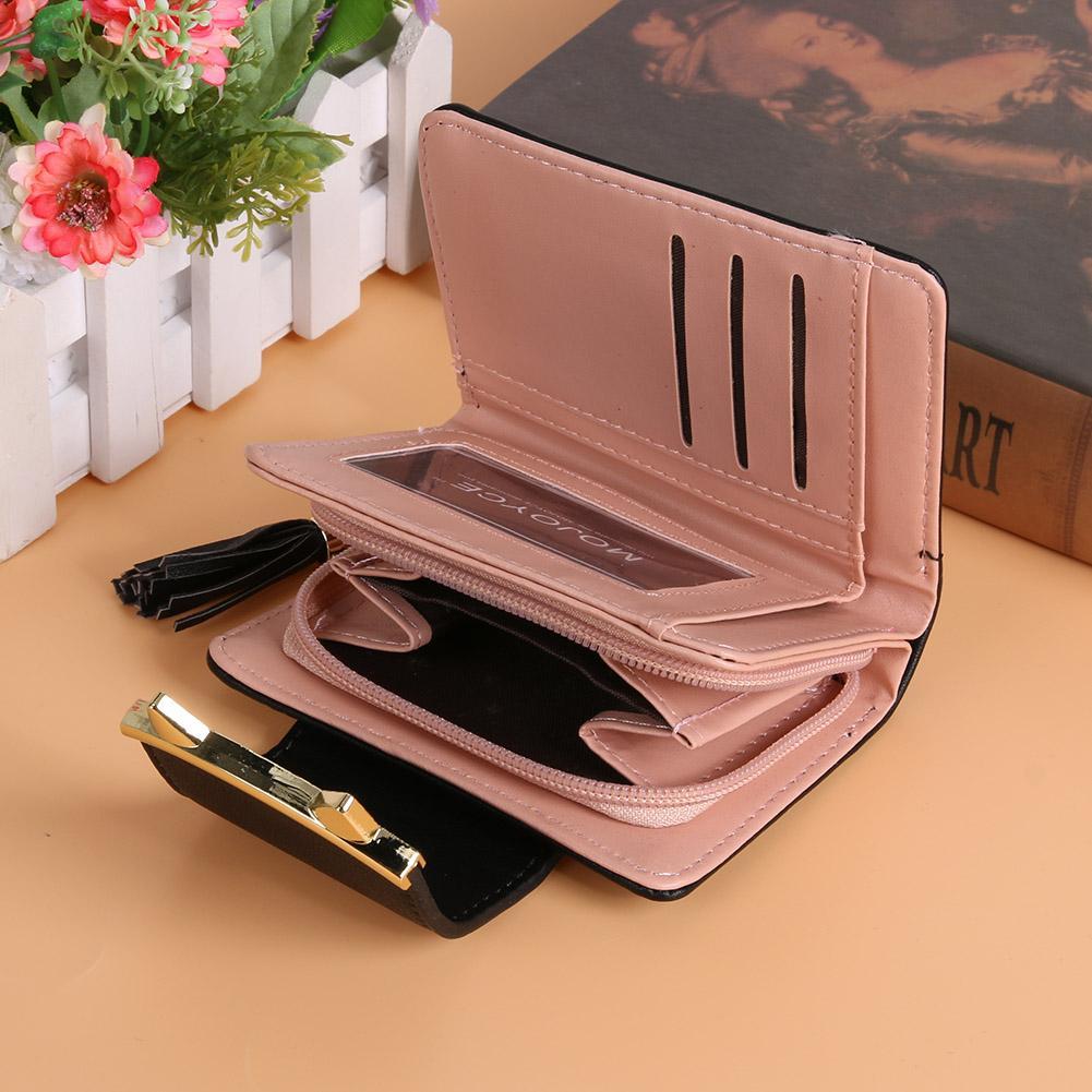 Opened Cat Ear Wallet showing compartments 