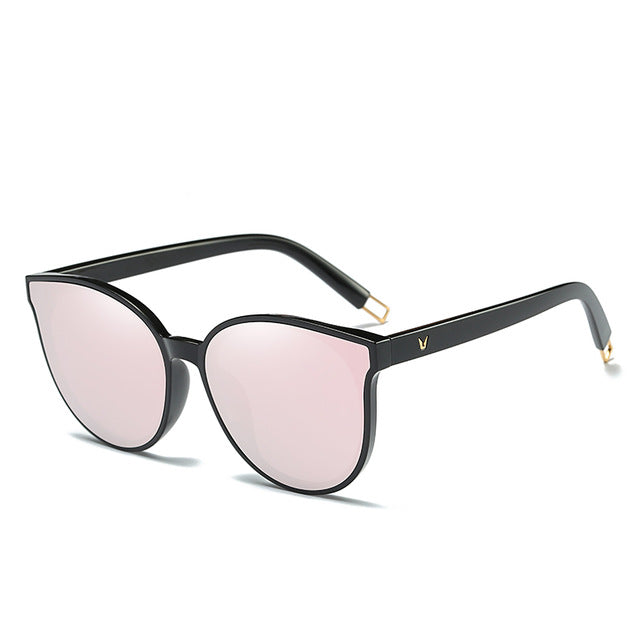 Luxury Flat Top Cat Eye Sunglasses