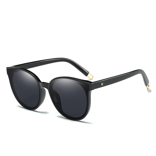 Luxury Flat Top Cat Eye Sunglasses
