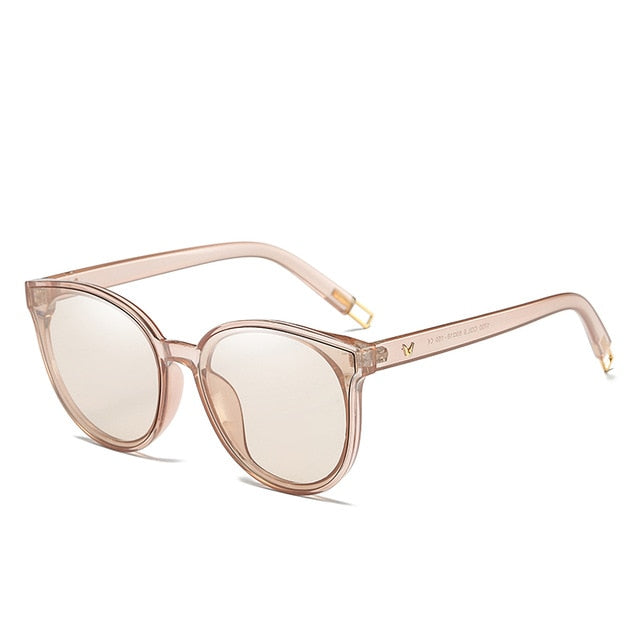 Luxury Flat Top Cat Eye Sunglasses