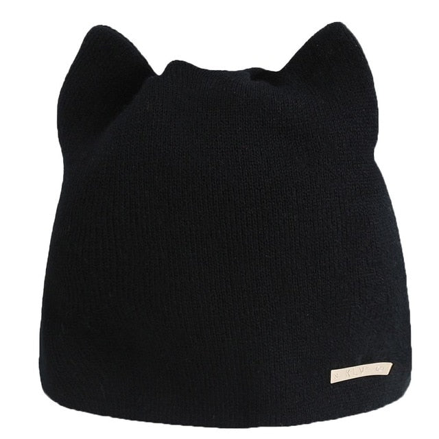 Cat Beanie with Ears