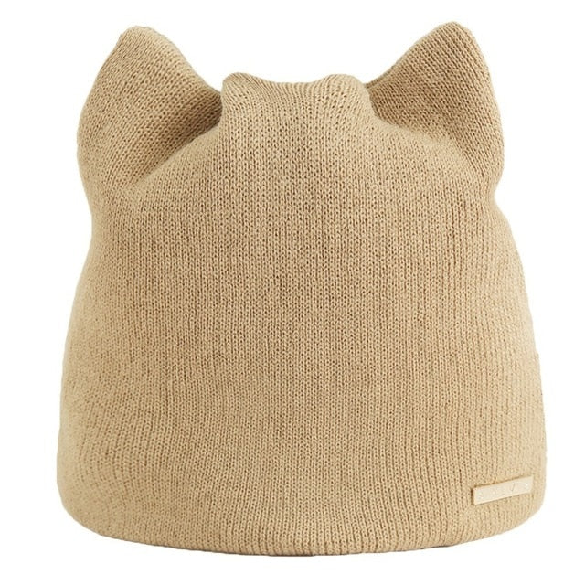 Cat Beanie with Ears