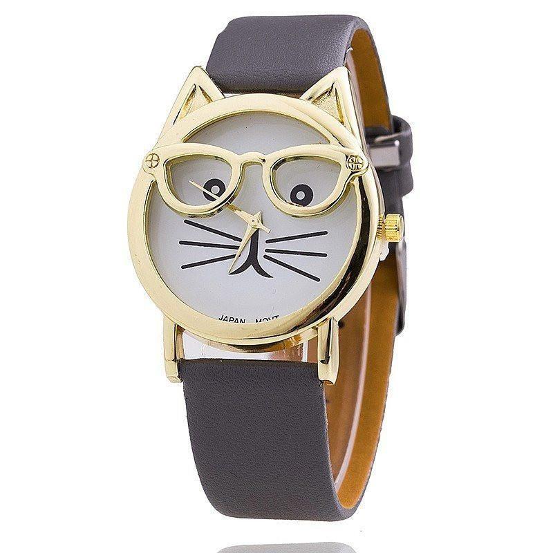 Cat With Glasses Wristwatch - Catify.co