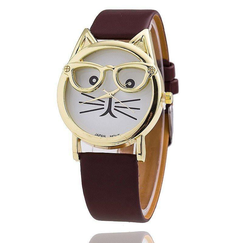 Cat With Glasses Wristwatch - Catify.co