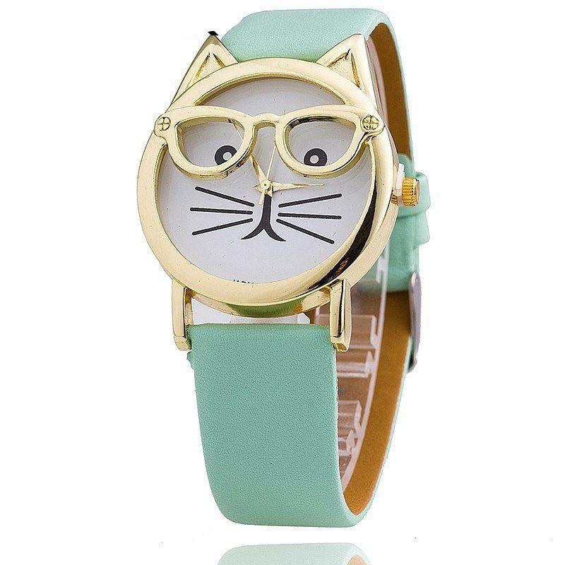 Cat With Glasses Wristwatch - Catify.co