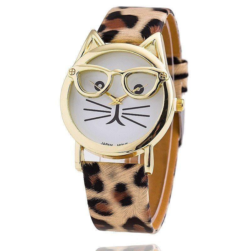 Cat With Glasses Wristwatch - Catify.co